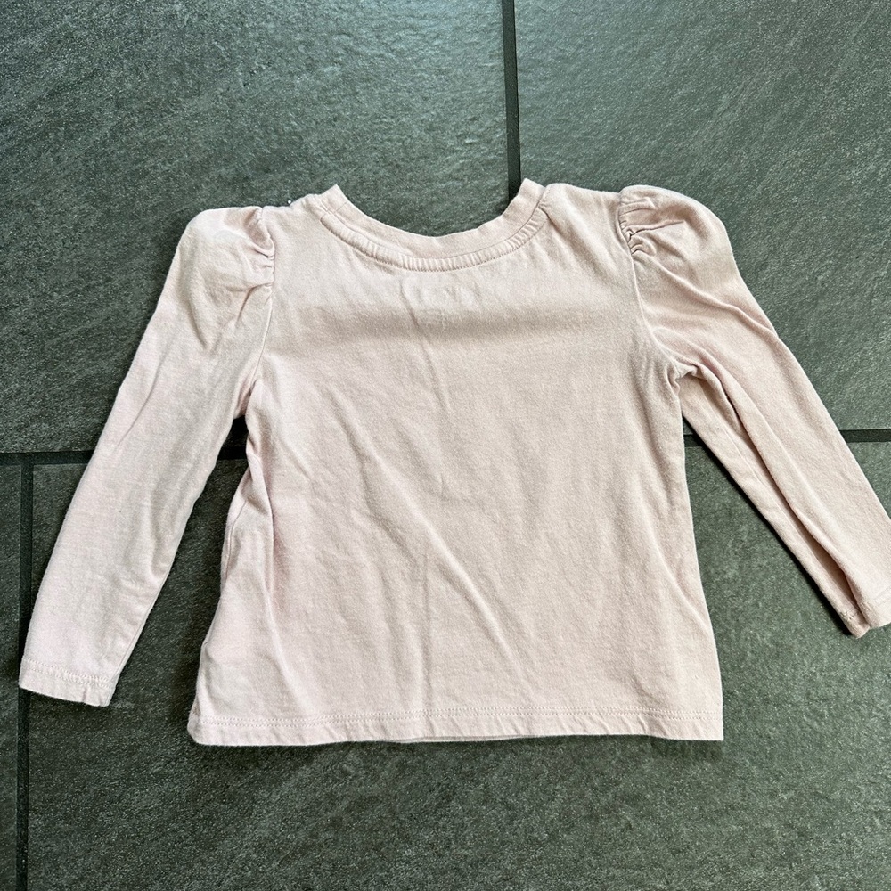 GapXDisney Toddler Girl Long Sleeve Shirts - Set of 3 - Picture 9 of 14